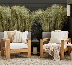 Malibu Teak Outdoor Lounge Chair