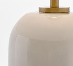 Carter Milk Glass Table Lamp (30")