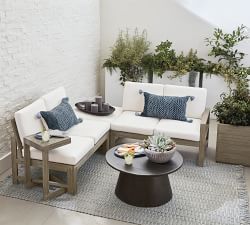 Avila Metal Round Outdoor Coffee Table (32")