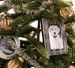 Tinsel and Ornament Garland