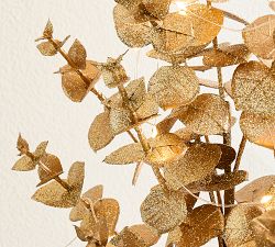 LoveShackFancy Gilded Eucalyptus Branch