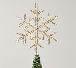 Oversized Snowflake Tree Topper