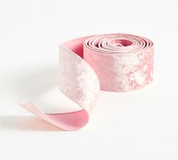 LoveShackFancy Pink Velvet Ribbon Garland