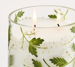 Hand Painted Flower Scent Collection - White Floral &amp; Amber