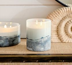 Surfrider Foundation Seadrift Frosted Candle - Pacific Grove