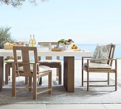 Indio Eucalyptus Outdoor Dining &amp; Armchairs