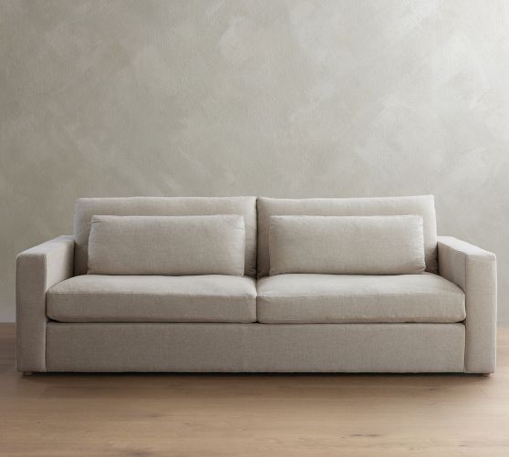 Westwood Square Arm Deep Seat Sofa (65"-125") by Pottery Barn