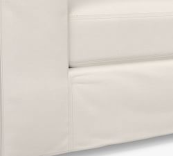 Big Sur Slipcovered Swivel Outdoor Lounge Chair