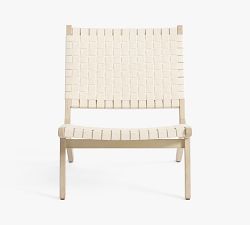 Abbott Acacia Woven Outdoor Lounge Chair