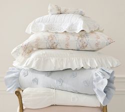 LoveShackFancy Manorbrooke Bouquet Printed Sheet Set