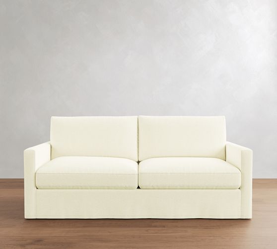 Westwood Slim Arm Slipcovered Sleeper Sofa (53"-84") by Pottery Barn