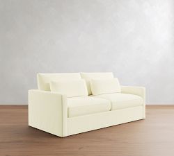 Westwood Slim Arm Deep Seat Slipcovered Sleeper Sofa (53"&ndash;84")