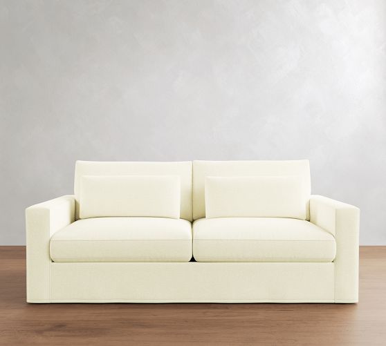Westwood Square Arm Deep Seat Slipcovered Sleeper Sofa (58"-89") by Pottery Barn