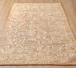 Sabine Floral Jute Rug
