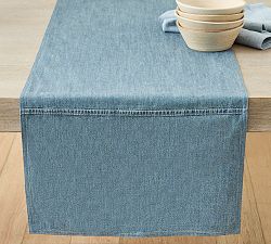 Denim Cotton Table Runner