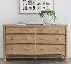 Farmhouse 6-Drawer Dresser (66")