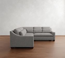 York Slope Arm Deep Seat 3-Piece L-Shaped Sectional (98")