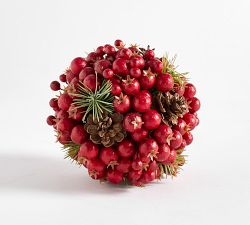 Berry &amp; Pinecone Orbs