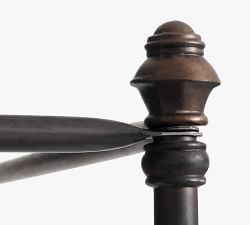 Antonia Metal Canopy Bed