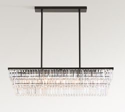 Gemma Crystal Linear Chandelier (41")