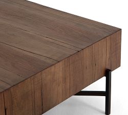 Fargo Square Reclaimed Wood Coffee Table