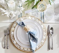 Cabana Outdoor Melamine Salad Plates - Set of 4