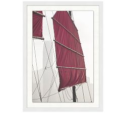 Red Sails Framed Print