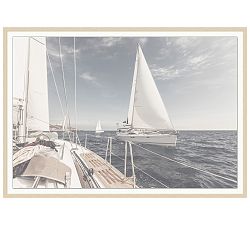 Regatta Memory Framed Print