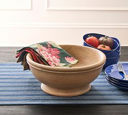 Sierra Wood Serving Bowl