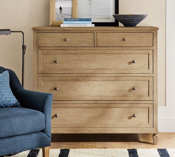 tall wide dresser Raes Hardwood 6 Drawer Chest Contract Grade Manhattan Comfort Granville Dark Grey