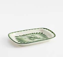 Puebla Porcelain Square Serving Platter