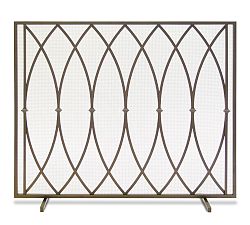 Open Box: Addison Fireplace Single Panel Screen - Bronze