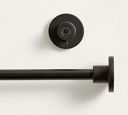 Inside Mount Café Curtain Rod