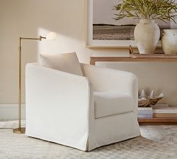 Sherman Articulating Alabaster Task Floor Lamp (49")