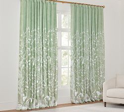 Veranda Botanical Blackout Curtain