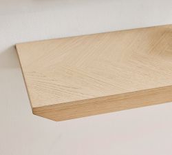 Blair Herringbone Floating Shelf (36"-48")