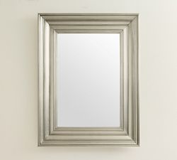 Metal Cladded Frame Rectangle Mirror