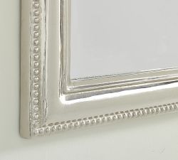 Silver Beaded Mirror