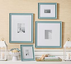 Bird Blue Wood Gallery Frames