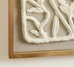 Wooden Framed Papermache Wall Art