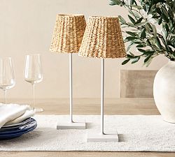 Zafferano Wicker Shade For Poldina Lights