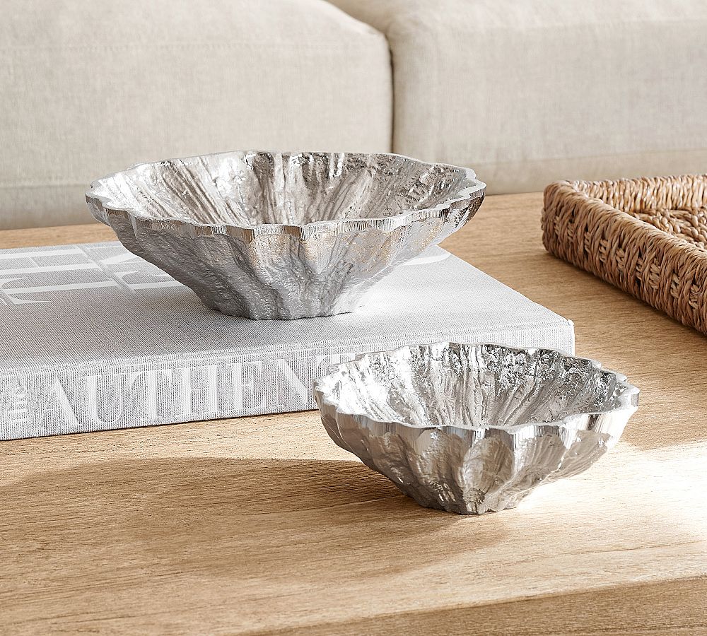Scallop Aluminum Bowl