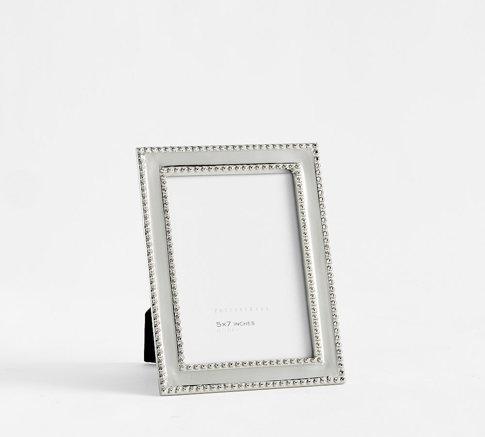 Silver Beaded Frames