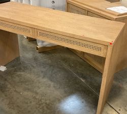 Open Box: Marina Cane Console Desk (54") - Seadrift