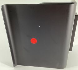 Open Box: Norm Toilet Paper Holder with Tray - Black