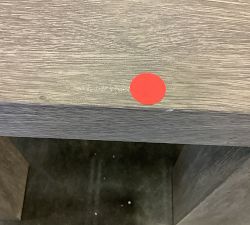 Open Box: Rockport Outdoor Side Table (18") - Faux Wood Gray