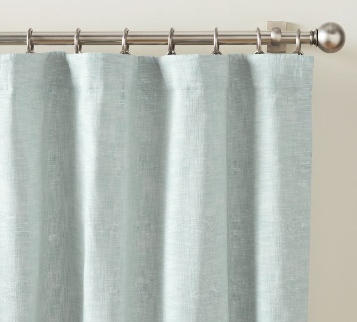 Open Box: Seaton Textured Cotton Light Filtering Curtain, 50