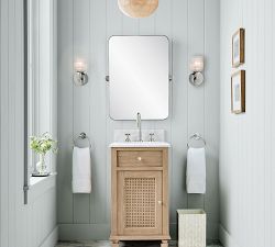 Isabel Capiz Round Flush Mount (15")