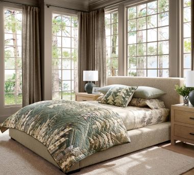 Carmel Winter Spruce Bedroom