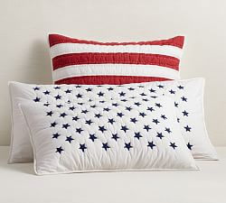 Americana Handcrafted Cotton Quilted Sham